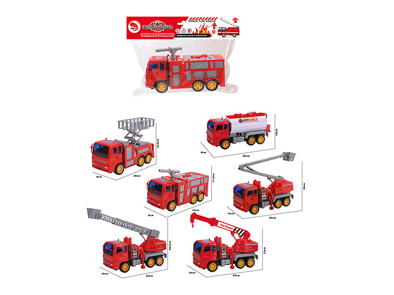 Friction Fire Engine(6S) toys