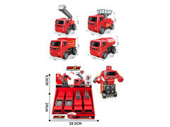 Friction Transforms Fire Engine(8in1)