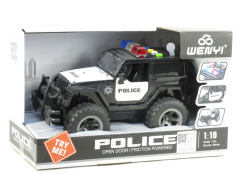 1:16 Friction Police Car W/L_M