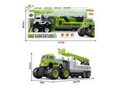 Die Cast Sanitation Truck Friction(2C)