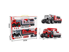 Die Cast Fire Engine Friction(2in1)