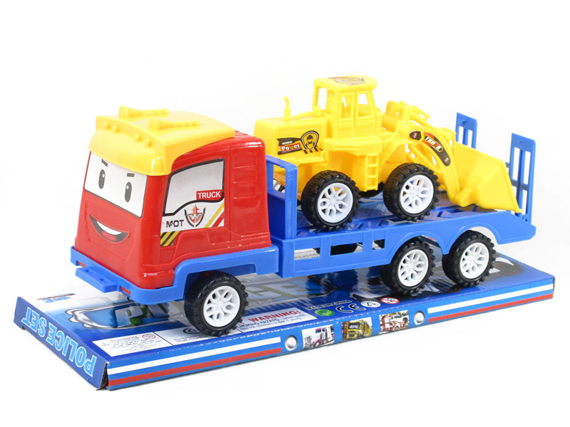 Friction Truck Tow Construction Truck toys