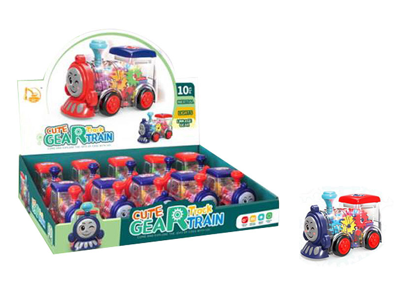 Friction Train W/L(10in1) toys
