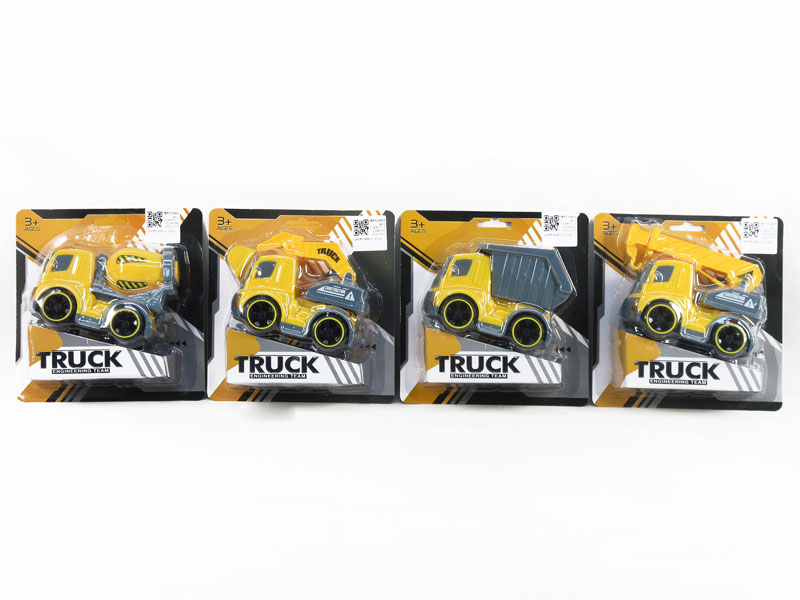 Friction Construction Truck W/L_IC(4in1) toys