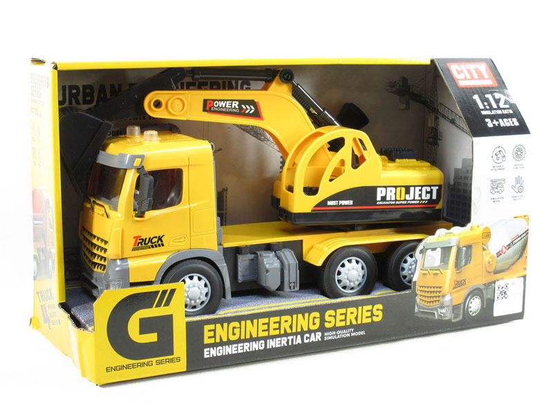 Friction Construction Truck toys