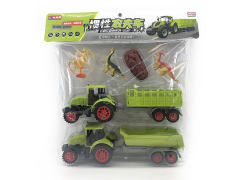 Friction Farmer Truck Set(2in1)
