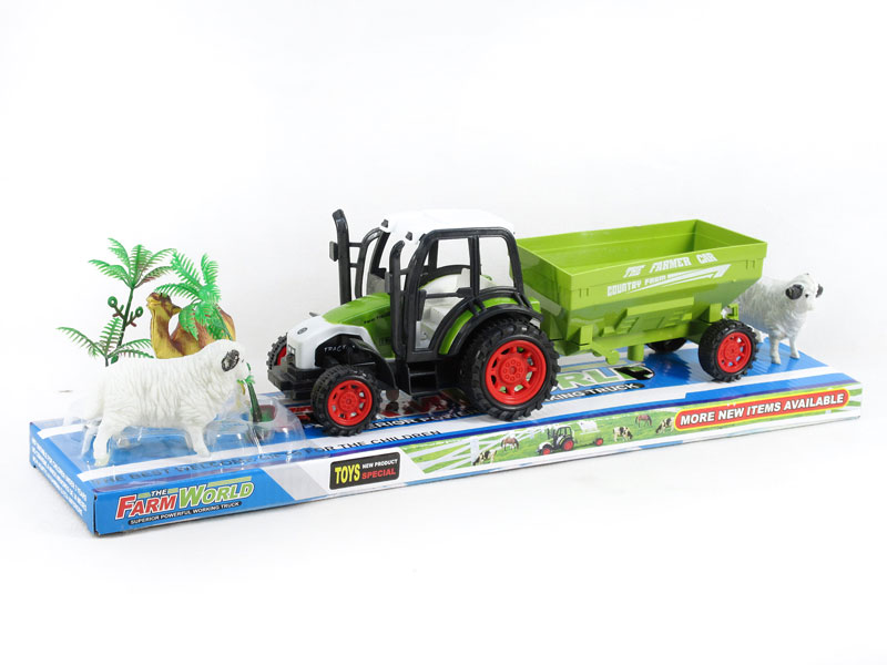 Friction Farm Truck Set W/L_M toys