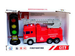 Friction Fire Engine W/L_S & Traffic Lights W/L_S