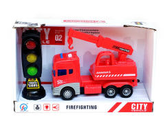 Friction Fire Engine W/L_S & Traffic Lights W/L_S