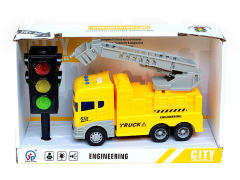 Friction Construction Truck W/L_S & Traffic Lights