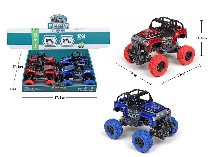 Friction Car(4in1) toys