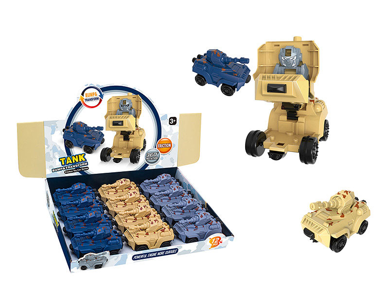 Frction Transforms Tank(12in1) toys