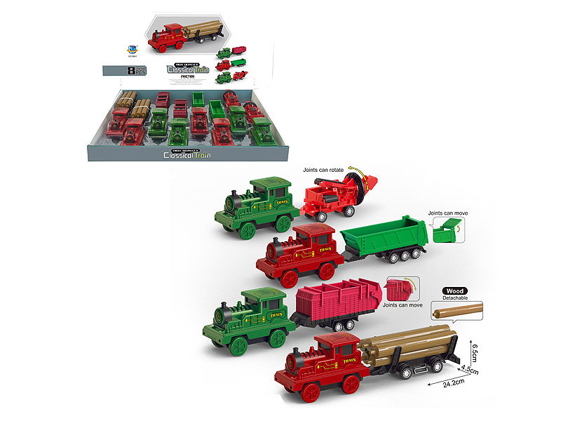 Friction Train(8in1) toys