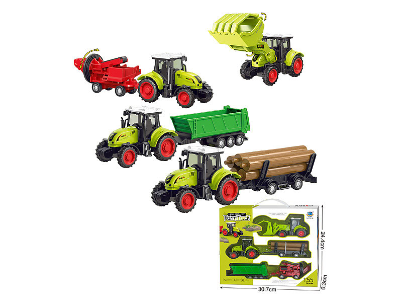 Friction Farmer Truck(3in1) toys