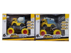 Die Cast Construction Truck Friction(2S)