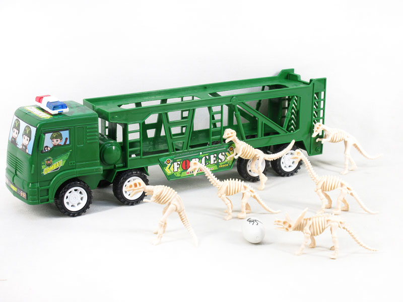 Friction Truck Tow Skeleton toys