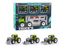 Friction Farm Truck & Free Wheel Farm Truck