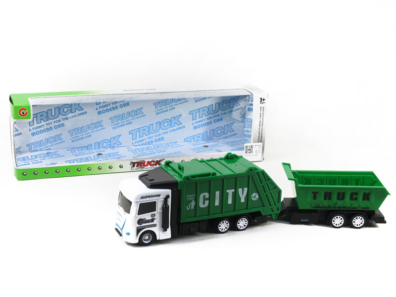 Friction Sanitation Truck(2S) toys
