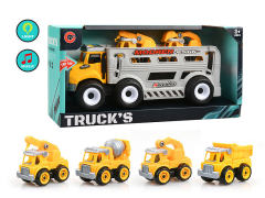 Friction Construction Truck W/L_M toys