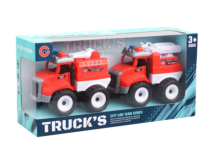 Friction Fire Engine(2in1) toys