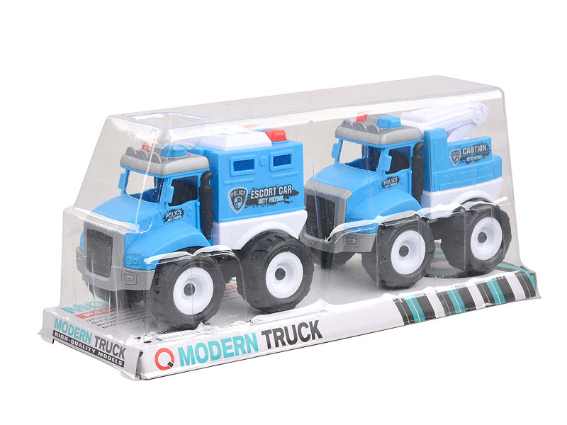 Friction Police Car(2in1) toys