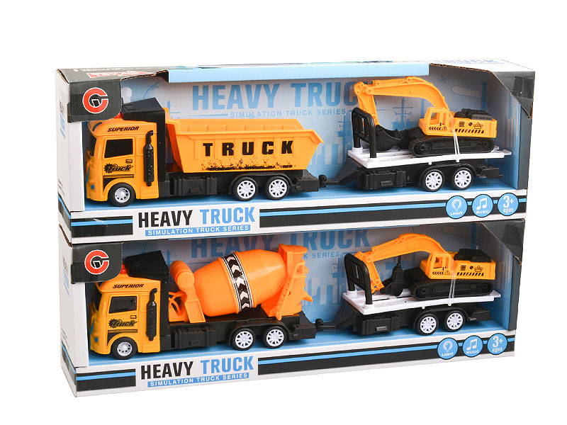 Friction Truck W/L_M(2S) toys