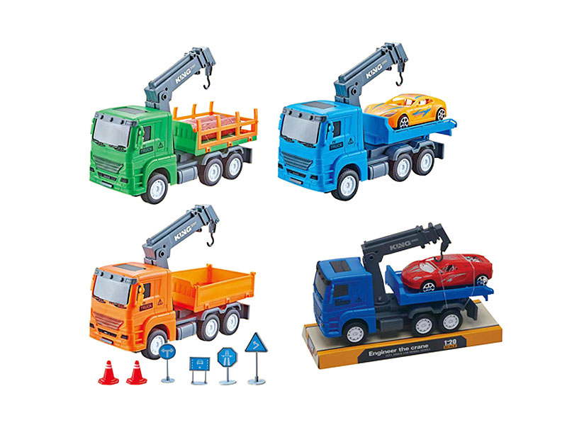 Friction Construction Truck(3S) toys