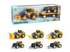 Friction Construction Truck Tow Friction Construction Truck(3S) toys