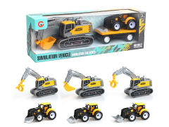 Friction Construction Truck Tow Friction Construction Truck(3S) toys