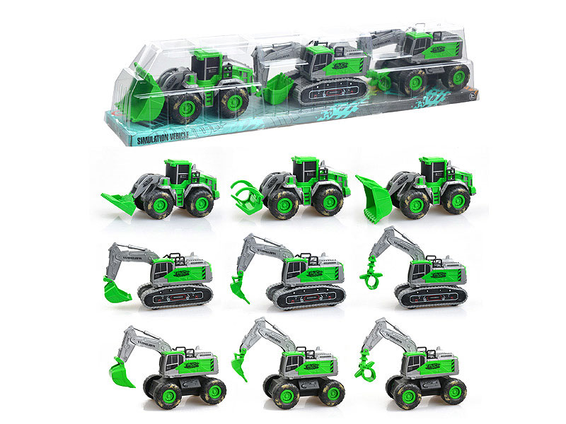 Friction Farmer Truck(3in1) toys