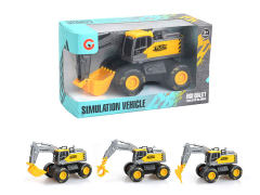 Friction Construction Truck(3S) toys