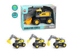 Friction Construction Truck W/L_M(3S)