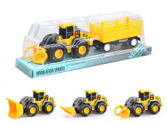 Friction Construction Truck(3S) toys