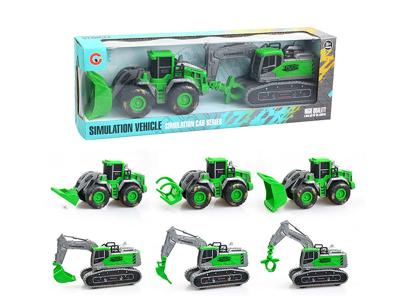 Friction Farmer Truck(2in1) toys