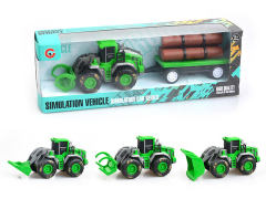 Friction Farmer Truck(3S) toys