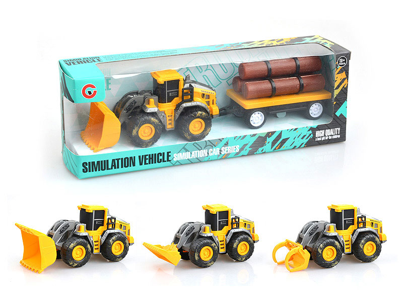 Friction Construction Truck(3S) toys