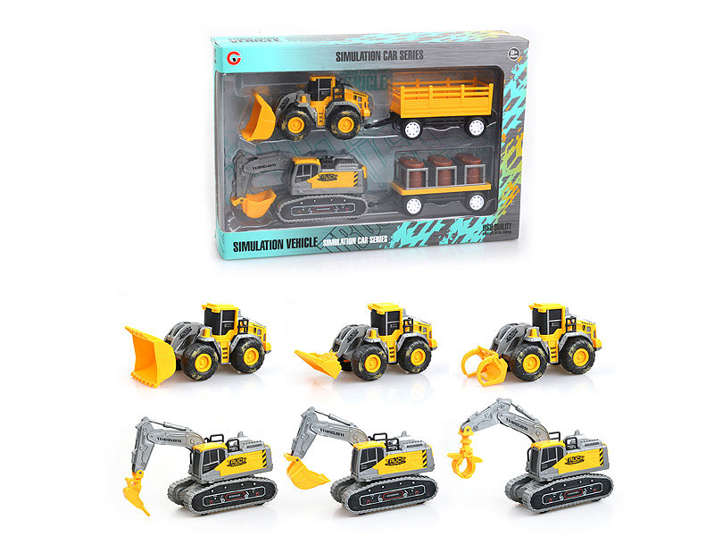 Friction Construction Truck(2in1) toys