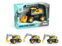 Friction Construction Truck(3S)