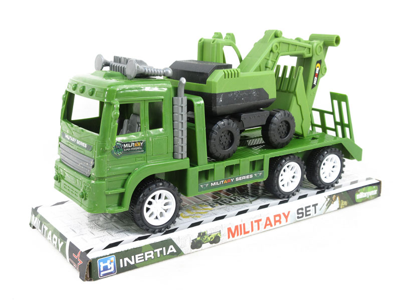 Friction Military Truck(3S) toys