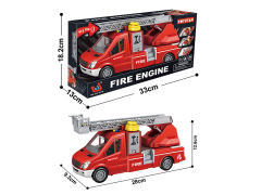 1:14 Friction Fire Engine W/L_S toys