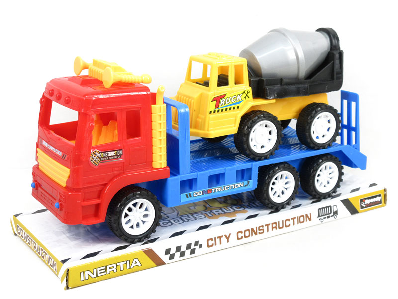 Friction Truck Tow Free Wheel Construction Truck(2C) toys