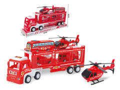 Friction Fire Trailer toys