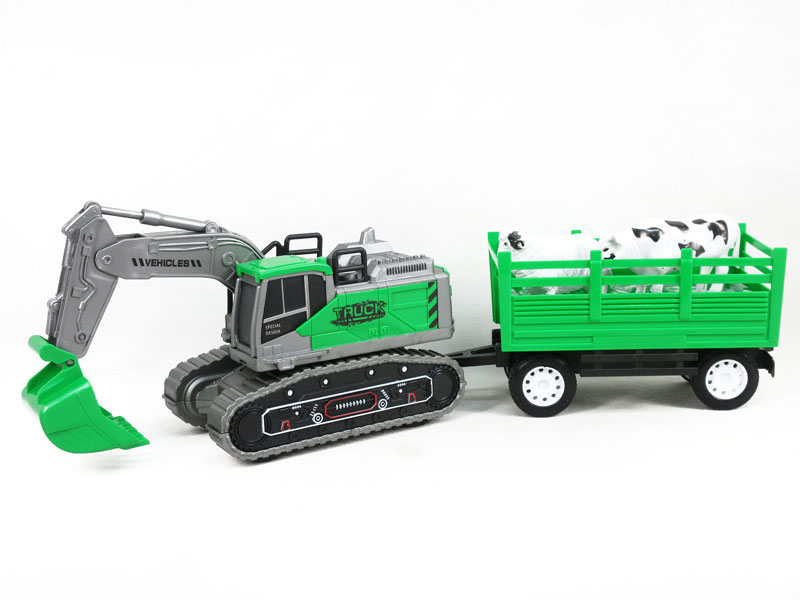 Friction Excavating Machinery(3S) toys
