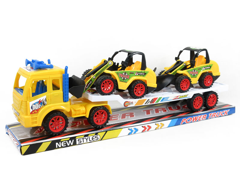 Friction Truck Tow Free Wheel Construction Truck(2C) toys