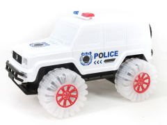 1:18 Friction Police Car W/L(2C)