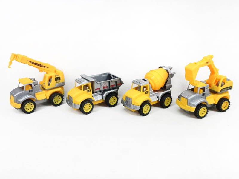 Friction Construction Truck(4S) toys