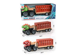 Die Cast Container Truck Friction(2C)
