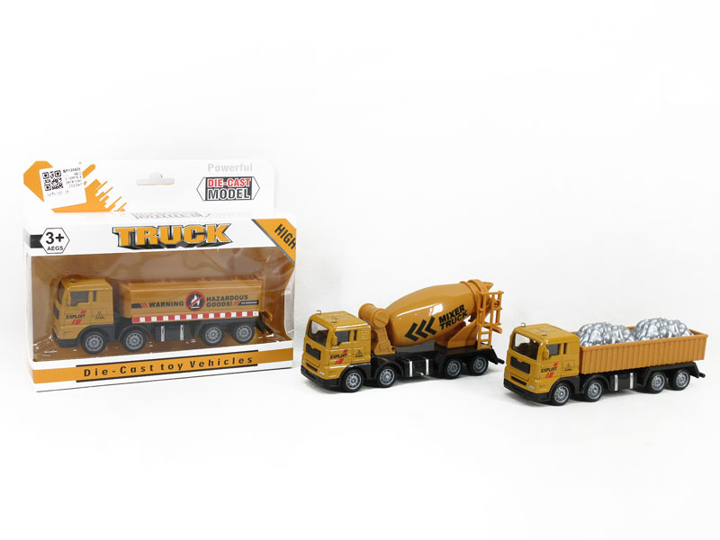 Die Cast Construction Truck Friction(3S) toys