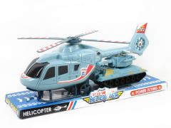 Fricton Helicopter & Free Wheel Car(2C)