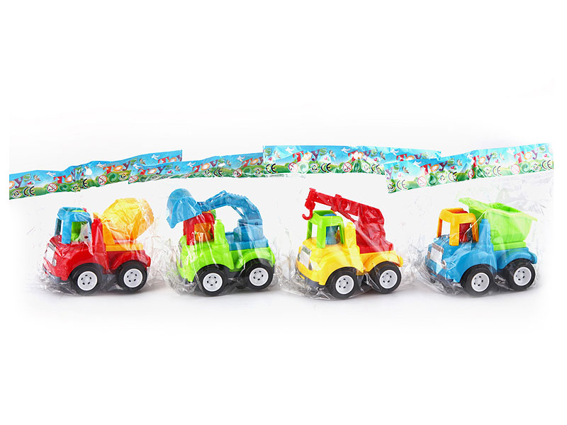 Friction Construction Truck(4S) toys